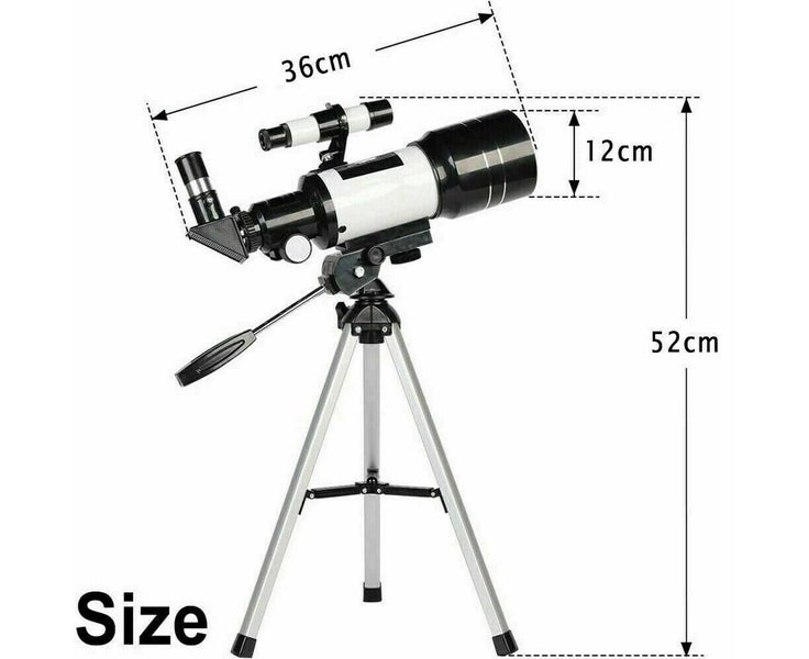 Astronomical Telescope With Tripod 150X Zoom HD Outdoor Monocular Moon Carousel 4