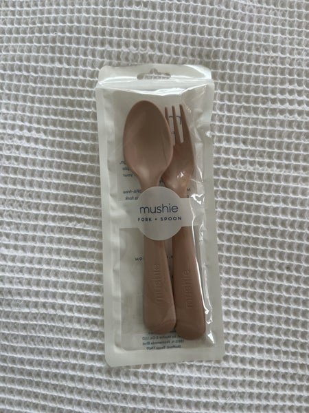 Mushie fork and spoon set Carousel 1