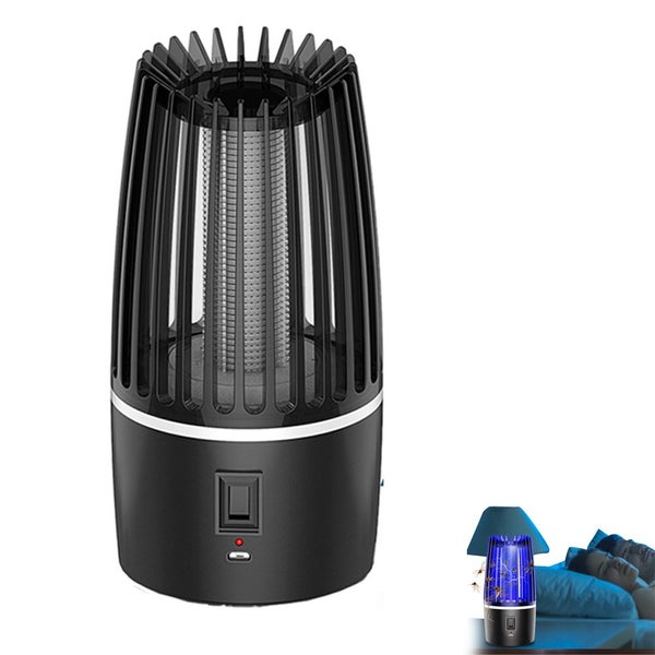 Electric Bug Zapper Mosquito Fly Killer Lamp Rechargeable Mosquito Trap for Home Carousel 1