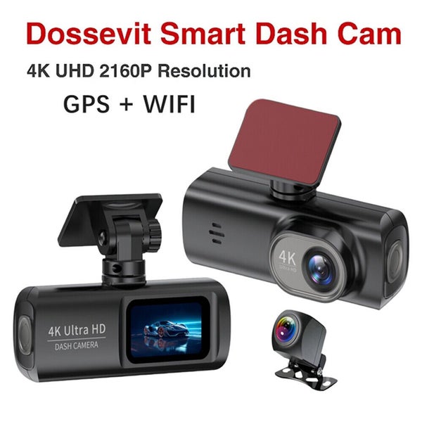 Dash Cam Front and Rear Hardwire Kit GPS WiFi 4K interconnection Mobile phone Carousel 2
