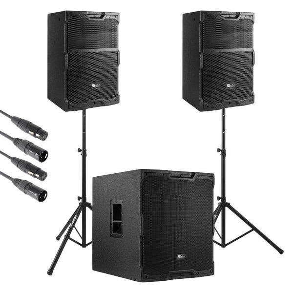 2.1 Active Speaker Set 18” Subwoofer + 15" Tops Carousel 1