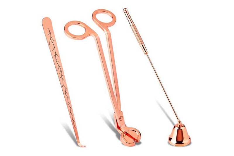 3 In 1 Candle Accessory Set Candle Wick Trimmer Cutter Candle Snuffer Extinguish Carousel 2