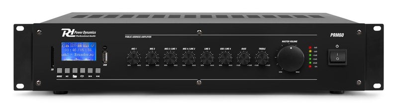 Mixer Amplifier 100V 6CH 60W Carousel 2