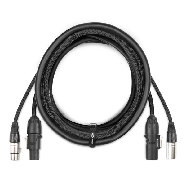 Combi Cable Powerconnector TR - XLR M-F 5m Carousel 1