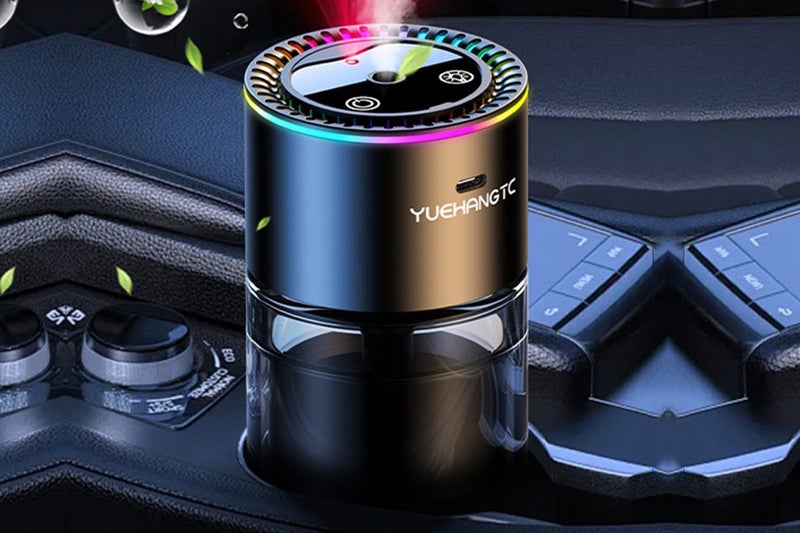 Smart Car Air Freshener Car Diffuser With 3 Modes And Lights For Cars Bedrooms O Carousel 1