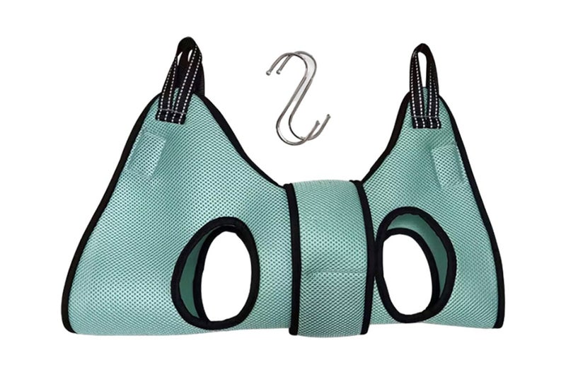 Small Pet Grooming Sling Hammock Dog Cat Restraint Bag For Bathing Trimming Nail Carousel 4