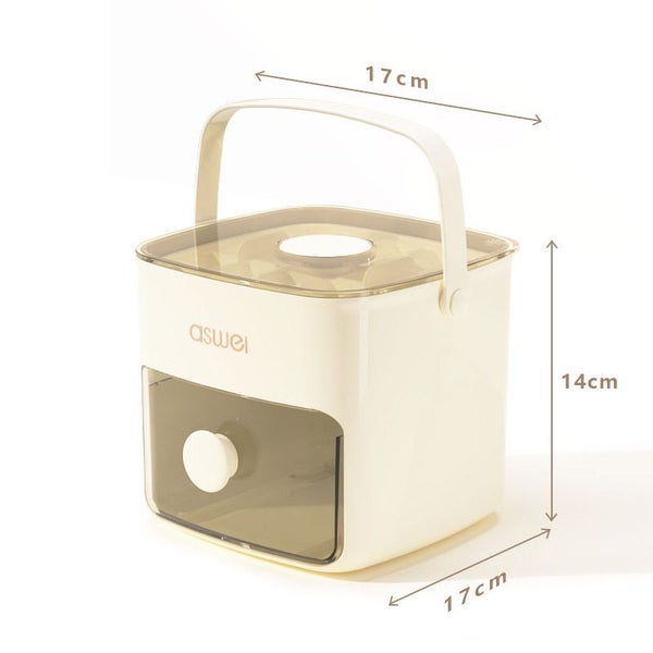 Double Layer 48-Grid Ice Cube Mold Food Grade Mould Carousel 2
