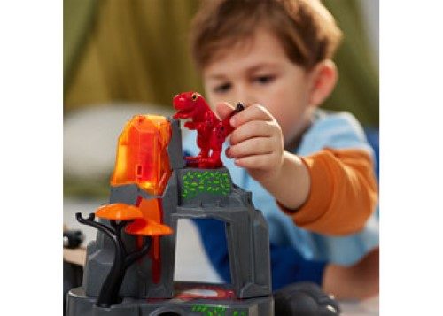 BRIO - Dinosaur Erupting Volcano 5 pieces Carousel 2