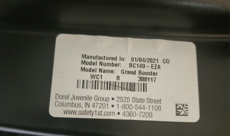 2021 Safety First Grand Booster Seat Carousel 2