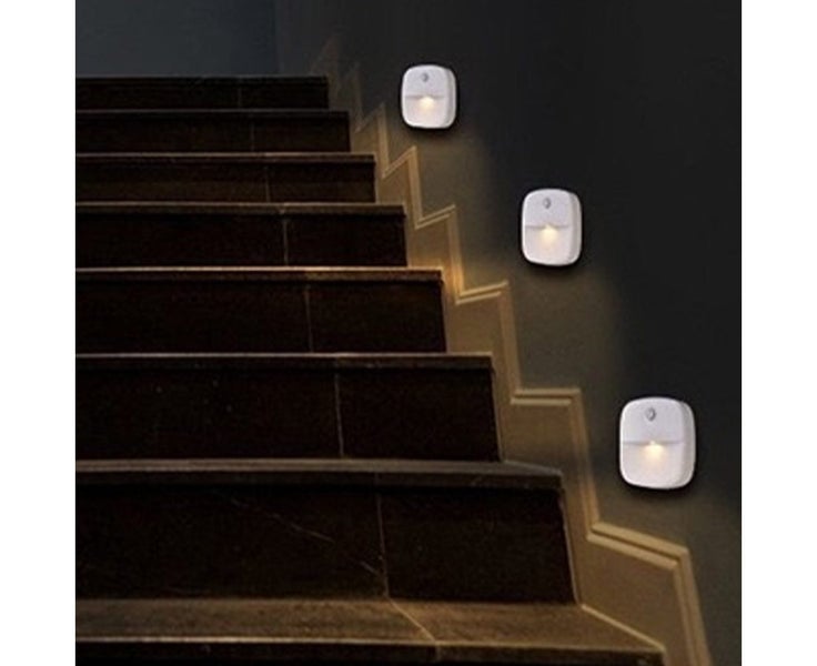 LED Motion Sensor Light - White Carousel 8