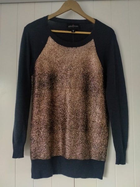 *AUGUSTINE Wool Blend Sparkly Jumper Sz S* Carousel 2