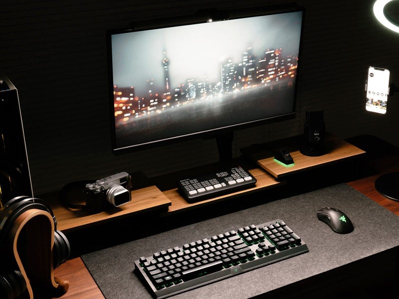 Dual Monitor Stand Riser Carousel 2