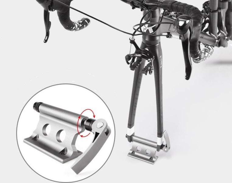 Quick Release Fork Mounted Bike Carrier Bicycle Fixed Clip Bike Fixed Mount Bicy Carousel 1