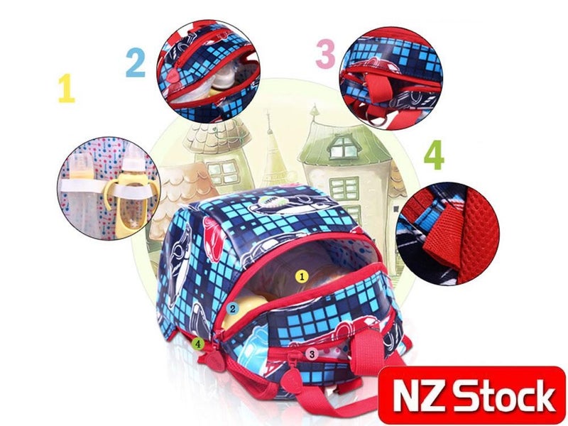 Kids Safety Harness Reins Toddler Back Pack Bag Carousel 2