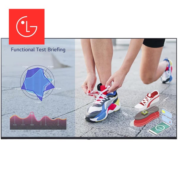 LG 50-inch LED 4K Digital Signage Display 16x7 , Landscape & Portrait Carousel 1