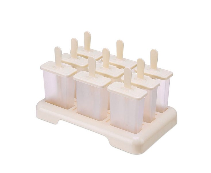 9 Cells Block Moulds Ice Cream Mold Icy Pole Jelly Pop Popsicle Maker Mould Tray Carousel 1