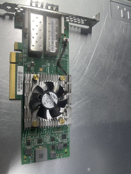 DELL QLogic QLE2662 16Gbps Dual Port SFP+ Fibre Channel CARD Carousel 4