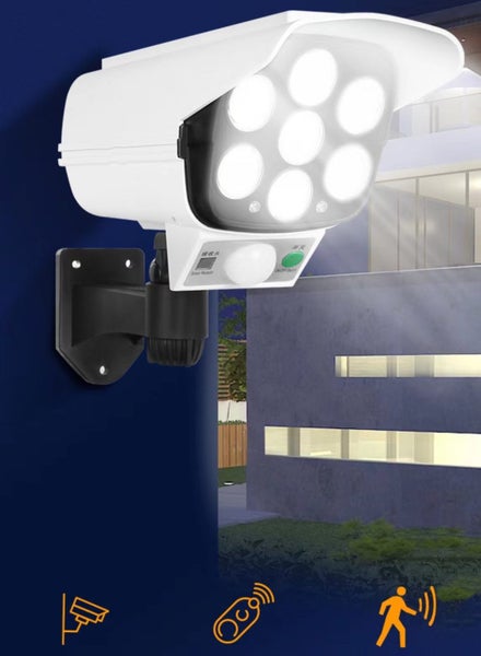Solar Outdoor Light - Motion Detection - Dummy Security Camera Carousel 1