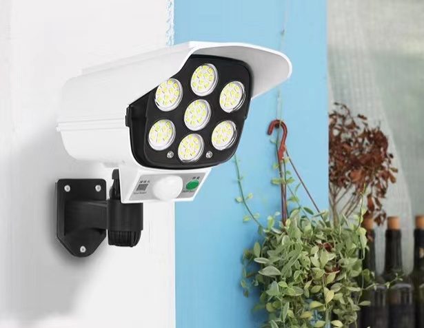 Solar Outdoor Light - Motion Detection - Dummy Security Camera Carousel 10