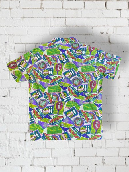 Freeboy Vintage Bowling Sports Shirt Size M/L63616514562050111