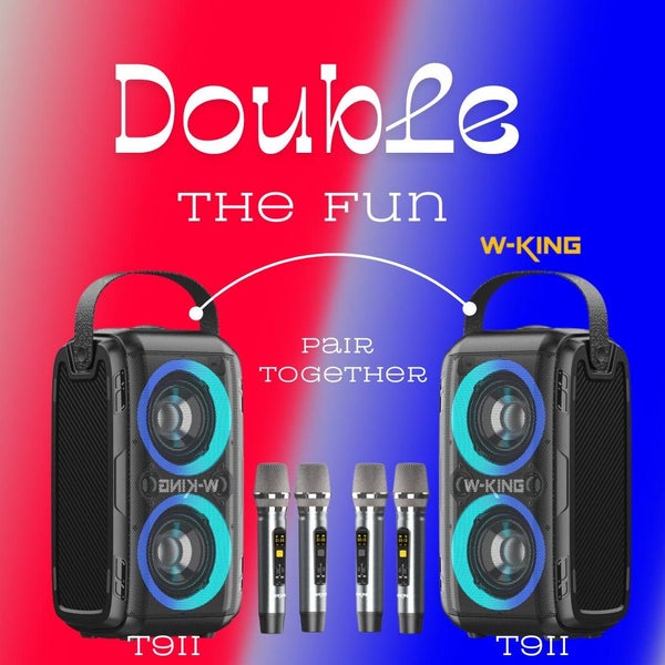 Party Box Series - Karaoke 80W Speaker With 2 Wireless Microphones62931719130626113