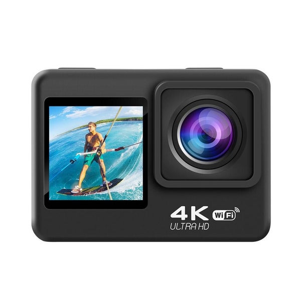 Action 4K Camera - Dual Screens - Remote - Wifi App - Zoom Lens Carousel 1