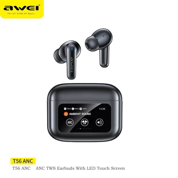 Wireless Earbuds ANC/ENC - Intelligent Smart Case - Digital Display Carousel 1