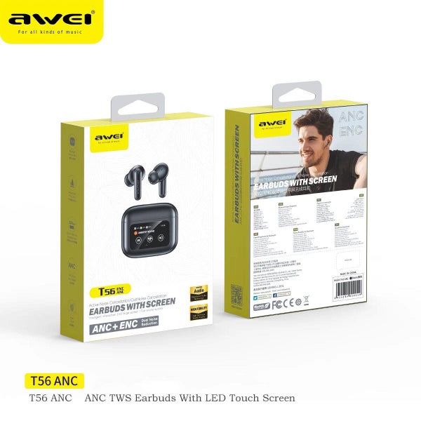 Wireless Earbuds ANC/ENC - Intelligent Smart Case - Digital Display Carousel 2