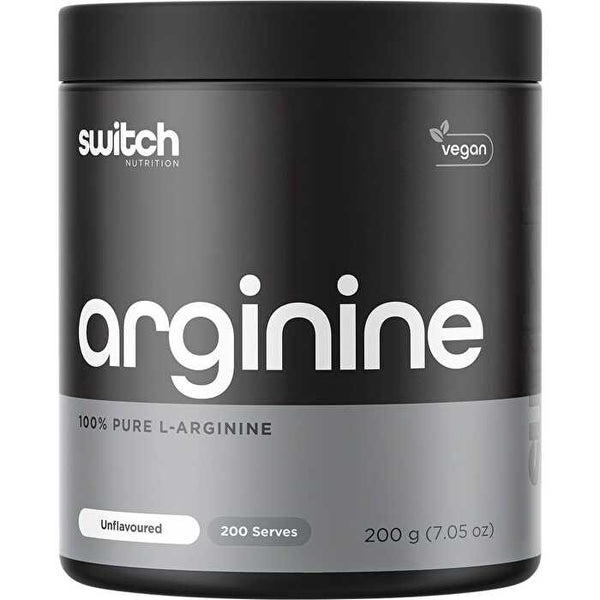 Switch Nutrition Arginine 100% Pure L-Arginine Unflavoured 200g Carousel 1