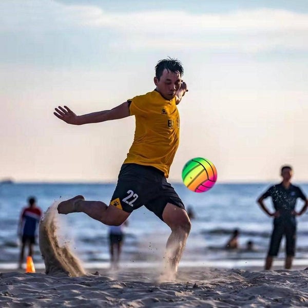 Outdoor Beach Volleyball Net With Pole Carousel 5