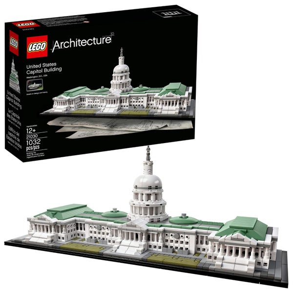 LEGO Architecture 21030 United States Capitol Building Kit (1032 Pieces) Carousel 1