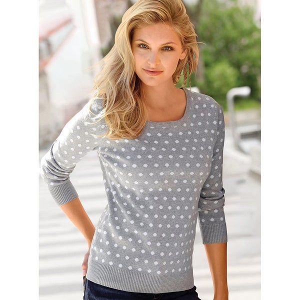 spotty sweater - size 16 - Grey Carousel 1