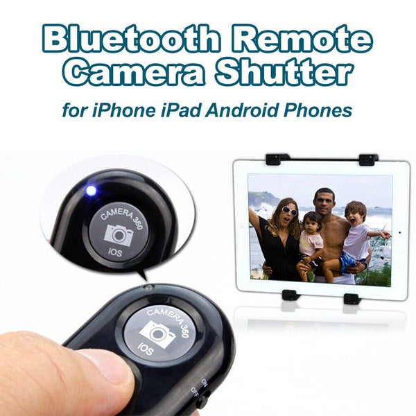 Wireless Bluetooth Remote Control Camera Shutter fit for iPhone iPad Samsung Carousel 1