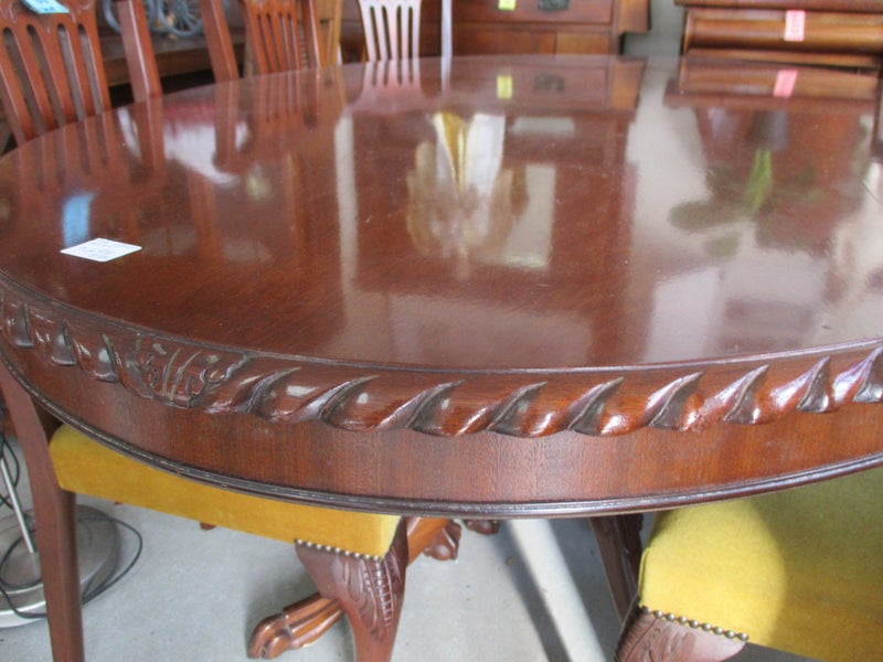 2849 MAHOGANY ROPE EDGE 7 PIECE DINING SUITE Carousel 7