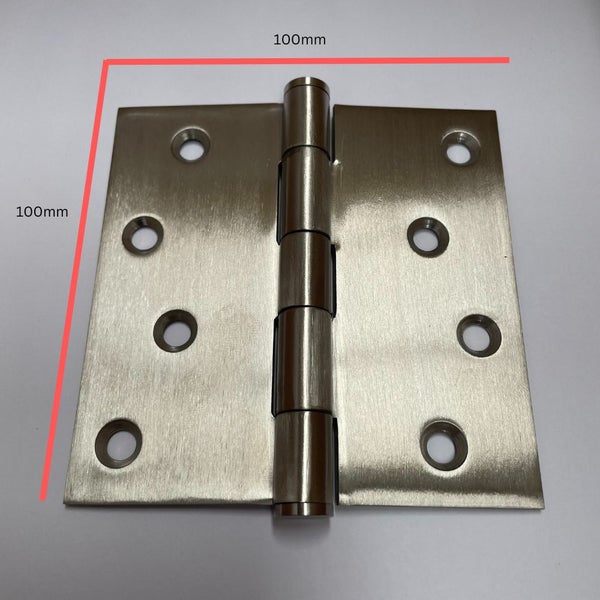 Hinge 100x100x2.5 FP Stainless 304 with screws. Carousel 1