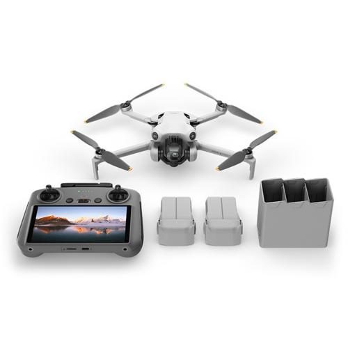 DJI Mini 4 Pro Drone Fly More Combo Plus with DJI RC 2 Remote Controller (with Carousel 1