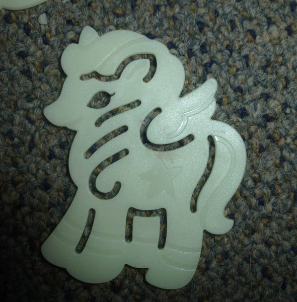 Glow in the dark Animal Wall Stickers Plastic (A) Carousel 2