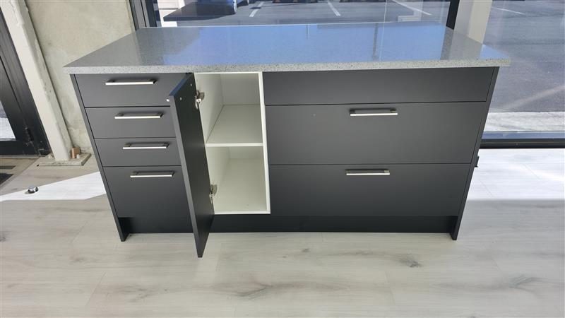 Black Matte Kitchen with Blum Runners Carousel 2