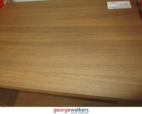 PR5731 - Coffee Woodgrain Storage Shelf Carousel 2
