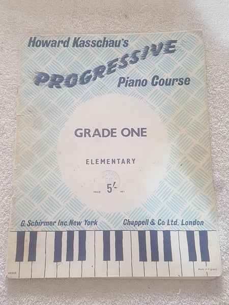 Progressive, piano course Carousel 1