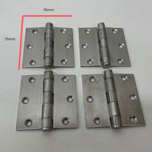 Hinge 75x75x2.5 FP Stainless 304 with screws Carousel 1