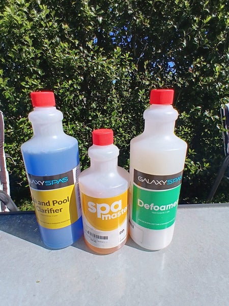 Spa Pool Chemicals, Water Care Kit - Defoamer, Clarifier, Pipe Cleaner Carousel 1