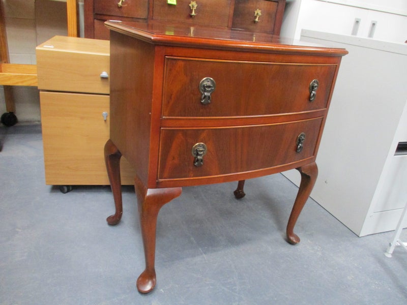 2854 LARGE SINGLE MAHOGANY BEDSIDE Carousel 1