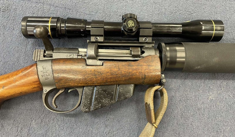 Lee Enfield 1915 shtle III 44-40 pig rifle - Robbie Tiffen special Carousel 6