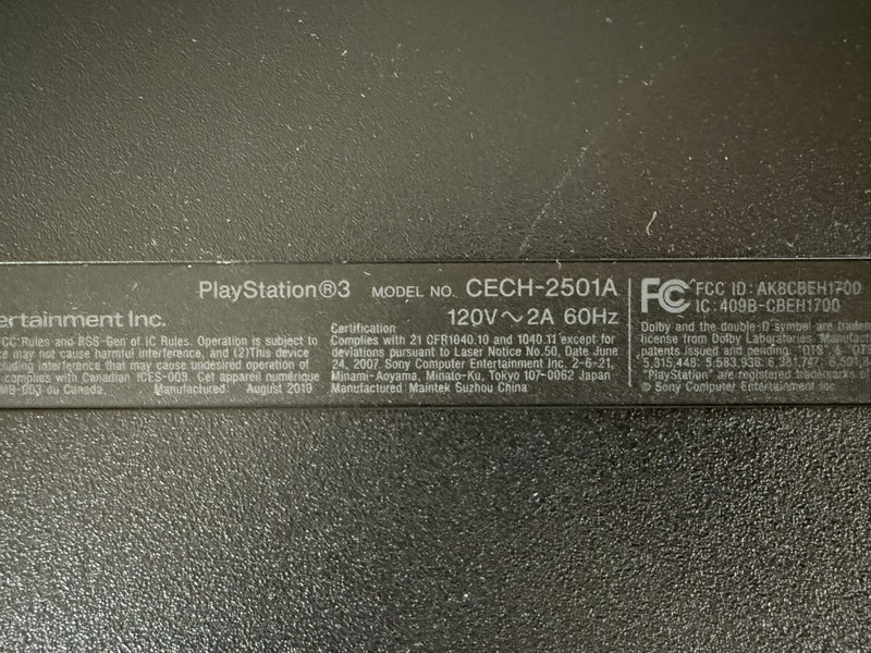 PlayStation 3 Slim 160GB - Black (CECH-2501A) USA Carousel 2