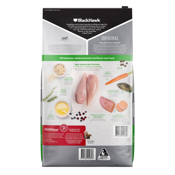 Black Hawk Large Breed Puppy Food - Chicken & Rice Carousel 2