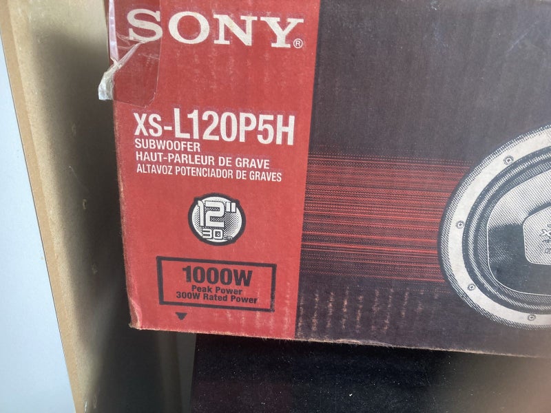 Sony Sub Woofer Carousel 1