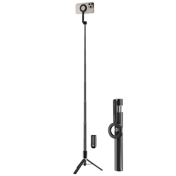 PROMATE MagSafe Extendable Monopod & Tripod Stand with Remote Control. Max Heigh Carousel 1