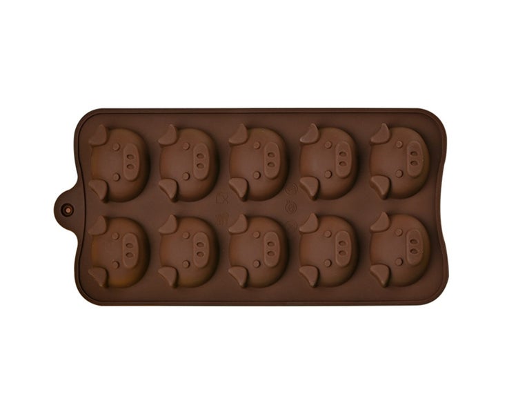 Chocolate Mould Easy Release DIY Silicone Cartoon Candy Mould Baking Tools Carousel 2