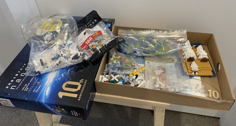 Nanoblock - 10th anniversary WORLD set plus 3 others Carousel 2